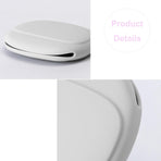 3 Pack Headphone Case Grey Red Green Portable Wireless Cable Storage Organizer for Mobile Phone Accessories