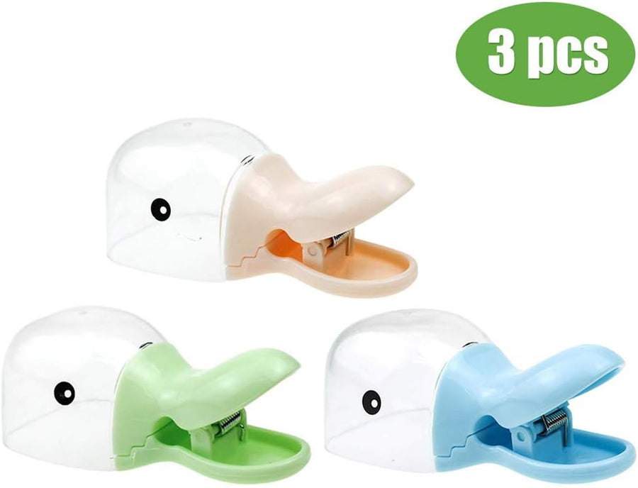 3-Piece Pet Food Scoop Set 2-in-1 Dog Cat Feeding Spoon with Food Bag Sealing Clip