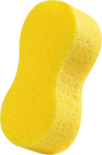 1 Piece Yellow Soft Sponge Large Car Cleaning Sponge Multifunctional Cleaning Sponge Easy to Use Thickened Foam Rubber Large Boat Shaped Sponge Suitable for Kitchen Bathroom Home Cleaning