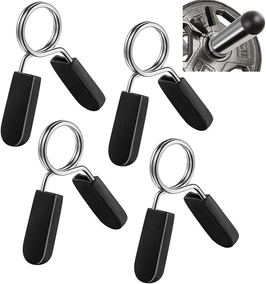 Halter Clips 4 Pack 25mm - Halter Rings Suitable for Smooth Halter Grips or Standard Weight Lifting Bars