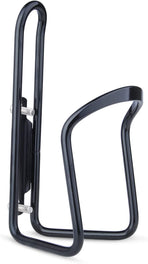 Aluminium Bicycle Water Bottle Cage Universal 70-76mm Mount Lightweight Black with Screws