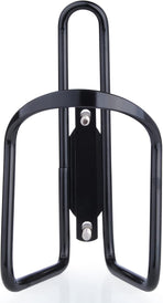 Aluminium Bicycle Water Bottle Cage Universal 70-76mm Mount Lightweight Black with Screws