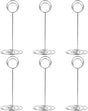 10 Pack Silver Spiral Foot Metal Trivets 22cm Heat Resistant Table Protectors