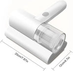 1200mAh Cordless Handheld Vacuum Cleaner White Compact Portable for Mattress Pillow Clothes Sofa Carpet Cleaning
