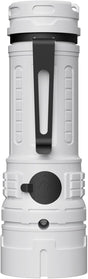 Rechargeable LED Torch - White - 1 Piece - Lightweight Portable Flashlight for Camping Backpacking Hiking