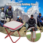 Folding Cane - 1 Piece - Hand Support Cane - Foldable Stool - Portable for Outdoor Camping Hiking Travel Sketching