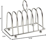 6 Pack 13cmx14cmx7cm Bread Rack Kitchen Accessory for Home Outdoor Camping Picnics