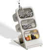 Slanted Design Coffee Capsule Holder 15.5x11.5x32CM Storage Organizer for Countertop Drawer Pantry