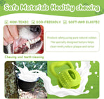 Interactive Chew Toy for Small Dogs Square Shaped Teeth Cleaning and Biting Plaything