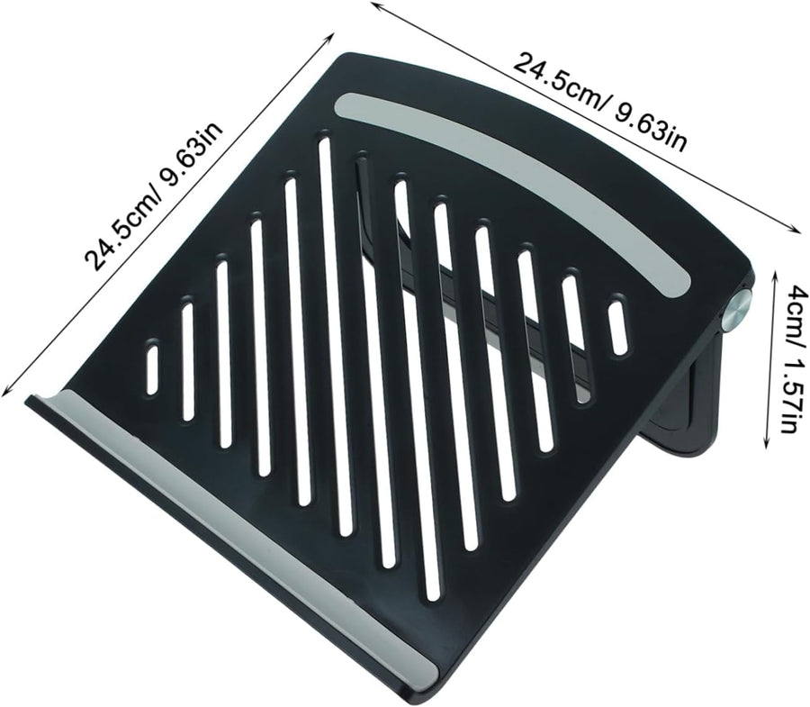 Adjustable Laptop Stand 24x24x4cm Multi-Use Tablet Holder Portable Ergonomic Desk Stand Pink