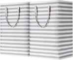 2 Pack 75L Storage Bags Large Clothes Organizers Eco-Friendly Heavy Duty Space Saving Mega Storage Solution