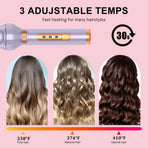 1 Piece Automatic Curling Iron Hair Curler Styling Tool Purple