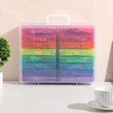 Photo Album Organizer 4x6 Inch Colourful Photo Storage Set