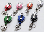 7 Pack Telescopic Keychain ID Lanyard Holder for Keys and ID Cards