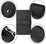 Women's Faux Leather Wallet Light Grey Coin Purse Card Holder