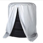 4-Piece Silver Waterproof Winter/Summer Car Tyre Covers - 73cm x 110cm