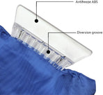 2 in 1 Car Ice Scraper and Window Cleaner Set Red and Blue 2 Pieces