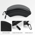 Universal Hard Case for Ski Goggles - Durable EVA Protective Cover with Soft Lining - Waterproof & Shockproof