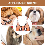 Durable Pet Grooming Restraint Band for Safe Dog Cat Nail Trimming Hanging Bed Helper