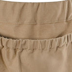 Adjustable Garden Apron with Pockets - Reusable Harvest Pouch for Fruit Picking - Portable Khaki Garden Tool Bag