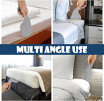 2 Pack 11.8 Inch Bed Sheet Clips Mattress Lifter Tool Durable Bed Making Assistant for Easy Sheet Changing Protect Nails and Back