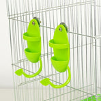 2 Pack Bird Feeder Perch - Suitable for Sepia Fruit and Snacks - Natural Resting Stick