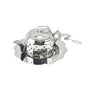 Fun Teapot Shaped Stainless Steel Loose Tea Strainer Reusable Tea Infuser Gift for Tea Lovers 1 Set