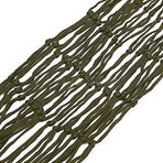 Green Nylon Hammock Net Breathable Mesh Lightweight Portable Quick-Drying for Camping Garden Travel 1 Piece