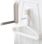 Foldable Clothes Hanger Holder Magnetic Self Adhesive Space Saving Organizer for Hangers 1 Piece