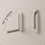 Foldable Clothes Hanger Holder Magnetic Self Adhesive Space Saving Organizer for Hangers 1 Piece