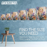Painting Canvas Panel Boards - 5x7 Inch Art Canvas,24 Pack with 12x16 Inch Canvas Board Super Value 12 Pack,100% Cotton,Primed Canvas Panel,Acid Free,Artist Canvas Boards - Close-Up Angle