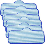 6 Pack Microfiber Pads Compatible with Dupray Neat Steam Cleaner, Durable, Reusable and Machine Washable