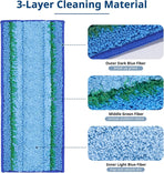 6 Pack M6 Wet Mopping Pads Washable and Reusable M6 Wet Mopping Pads Compatible with Braava Jet m6 Series (6110) (6012) (6112) (6113) Ultimate Robot Mop