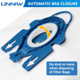 20 Pack 3D Airclean GN Vacuum Cleaner Bags and 20 Pack FJM Vacuum Bags Compatible with Miele Canister Vacuum Cleaner