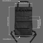 Homakover Car Seat Organizer, Blueprints Car Organizer, Maps Holder, Drawings Car Pockets, Artwork Car Pocket, Posters Holder with Shoulder Strap/Pockets and Comfort Top Handle