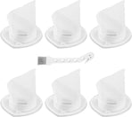 EVF100 Filter Replacement Compatible with Black & Decker Hand Vacuum HNV220B HNV115J HNV215B HNV115B 90590689 Series Cleaners, 6 Pack