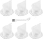 EVF100 Filter Replacement Compatible with Black & Decker Hand Vacuum HNV220B HNV115J HNV215B HNV115B 90590689 Series Cleaners, 6 Pack