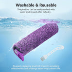 SD201 Brush Roller Shark Mop: Compatible with Shark Steam Pickup 3-in-1 Steam Mop SD200 SD201C SD201Q SD205 Models - Roll Brush 1 Cleaning Tool Replacement Parts Accessories Kit for Months 3 Pack
