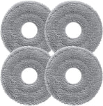 Rotating Mop Cloth for Saros 10R & Saros Z70 Robot Vacuum Cleaner, 4PCS High-Absorbency Microfiber, 200 RPM Spinning Speed, 30 Water Flow Levels