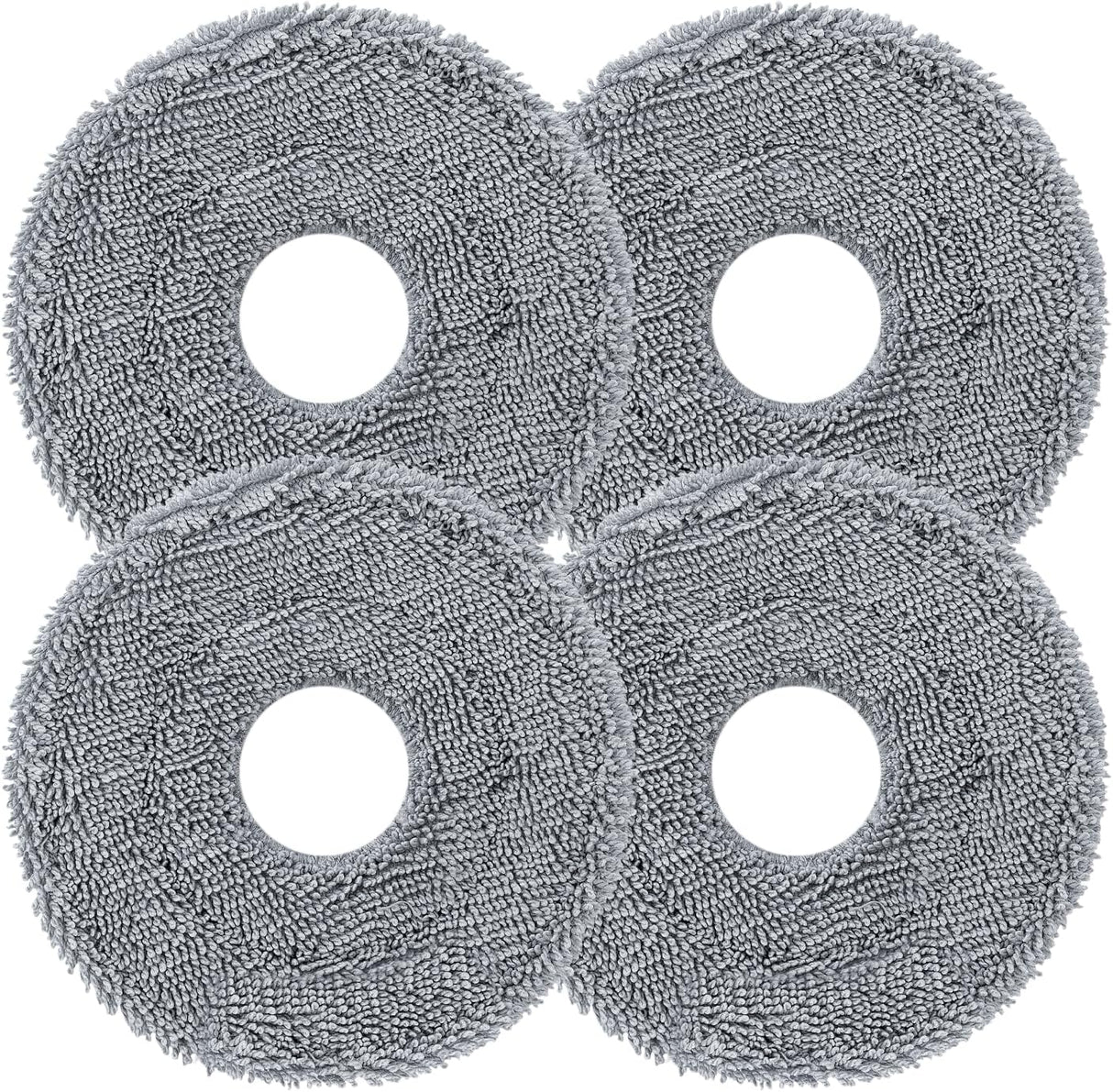 Rotating Mop Cloths for Saros 20 (4-Pack), 200 RPM Scrubbing, 30-Level Water Adjustment, Compatible with 212℉ Auto Wash & 131°F Drying, Reusable Mop Pads for Hardwood Tile Marble Carpet