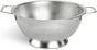 Colander Stainless Steel 3-Quart, Kitchen Strainer for Pasta, Fruits Vegetables, Dishwasher Safe
