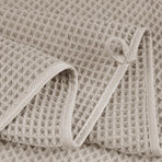 430 GSM Microfiber Oversize Quick Dry Lint Free Bath Towel, 60 x 30 in, 4 Pack (Waffle Weave)