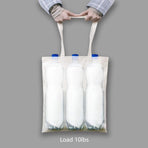 5 | 12 | 24 Pack Economical 16"x15" Cotton Tote Bag, Reusable Grocery Shopping Bags, DIY Your Creative Designs