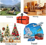 Extra Large Storage Duffle Bag for Travel, Black Oversized Giant Big Traveling Duffle Bag