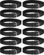 12 Pcs Baseball Belts Softball Belts Bulk for Adult and Youth Adjustable