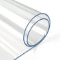 2mm Thick Clear Table Cover Protector 36 x 60 Inch, Plastic Table Cover Rectangle, PVC Clear Table Protector, Desk Protector Mat for Dining Room Table