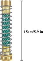 Garden Hose Protector, Hose Extension Adapter with Coil Spring, 2 Pack