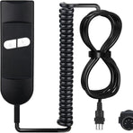 Recliner Remote Lift Chair Remote Replacement 2 Button (Up/Down) 5-Pin Hand Controller for Lazyboy, Golden Limoss OKIN