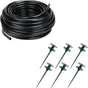 50 FT Distribution Tubing + Garden Hose Guide Spike