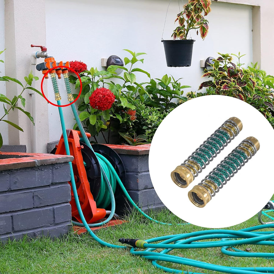 Garden Hose Protector + Garden Hose Quick Connector
